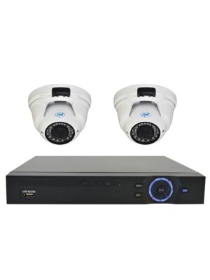 Komplet za video nadzor PNI kuće - NVR 16CH 1080P i 2 kamere IP2DOME 1080P varifocal