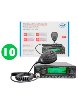 Bas s 10 kom. CB radio stanice PNI Escort High
