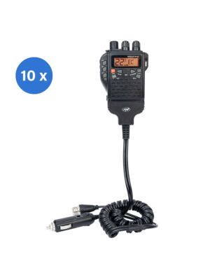 Kutija s 10 komada prijenosne CB radio stanice PNI Escort HP 62