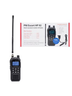 Prijenosna CB radio stanica PNI Escort HP 92 bez punjača, višenamjenski standard, 4W, AM-FM, NRC, Dual Watch, Roger Beep, ASQ