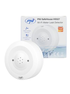 PNI SafeHouse HS527 senzor poplave detektor s Wi-Fi, sa 80dB zvučnim alarmom, ugrađenim zvučnikom, za poplave i