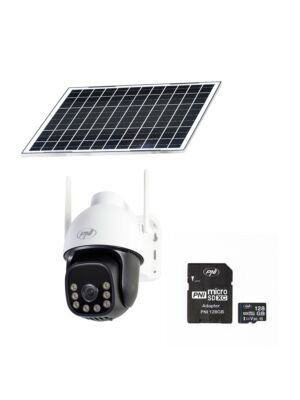 Paket PNI IP74 Live AOV Black Light 4MP video nadzorne kamere i PNI kartica od 128 GB