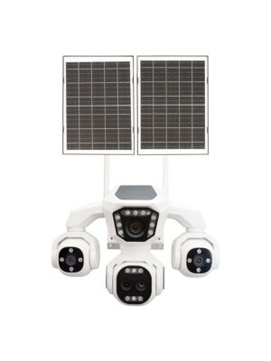 PNI IP85S Live AOV kamera za video nadzor 4 2Mpx kamere GSM 4G sa solarnim panelom i baterijom od 16000 mAh