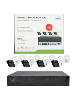 PNI House IPMAX POE 3LR komplet za video nadzor