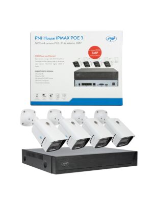 PNI House IPMAX POE 3 komplet za video nadzor