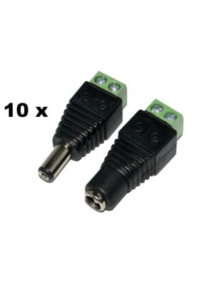 Set 10bc PNI M02 majči/muški utikači za nadzor