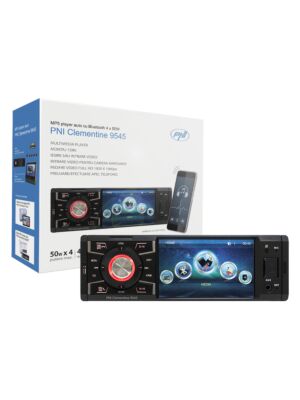 MP5 auto player PNI Clementine 9545 1DIN 4-inčni zaslon, 50Wx4, Bluetooth, FM radio, SD i USB, 2 RCA video IN / OUT