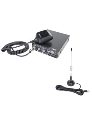 CB CRT S Mini dvonaponska radio stanica 12/24V 4W + PNI ML29 CB antena