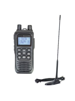 Prijenosni CB radio komplet PNI Escort HP 92 multi standard 4W, 12-24V AM-FM s CB antenom PNI Extra 45 s magnetom