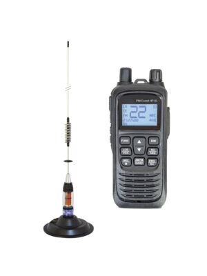 Prijenosni CB radio komplet PNI Escort HP 92 multi standard 4W, 12-24V AM-FM s CB antenom PNI ML70 s magnetom