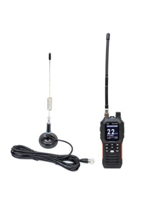 PNI Escort HP 102 Multi Standard Portable Radio Station Package, 4W, 12V-24V, AM-FM s PNI ML29 CB antenom i magnetom