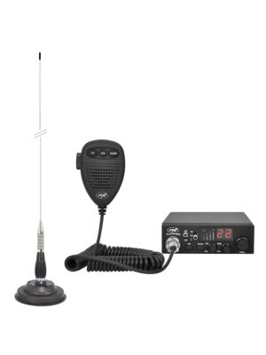 CB PNI ESCORT HP 8000L ASQ radio stanica Kit + CB PNI ML100 antena