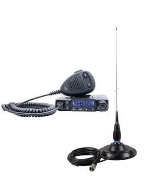 CB PNI Escort radio stanica HP 6500 ASQ + CB PNI ML145 antena s magnetom