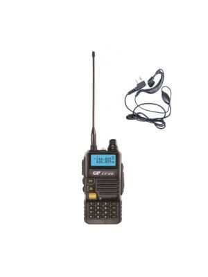 Paket Prijenosna VHF/UHF radio stanica CRT FP00 dvopojasna i PNI HS82 slušalice