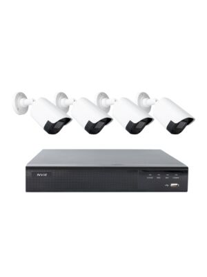 PNI House IPMAX POE22S komplet za videonadzor, NVR i 4 bullet kamere s 4MP