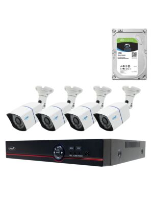 AHD PNI House PTZ1500 5MP paket za video nadzor - DVR i 4 vanjske kamere i 1Tb HDD uključeni