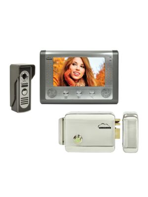 SilverCloud House 715 video portafon kit sa 7-inčnim LCD ekranom i SilverCloud YL500 elektromagnetskim Yala