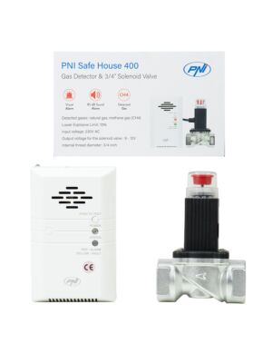 Kit PNI Safe House 400 senzor plina i solenoidni ventil 3/4 inča