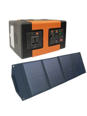 Elektrana PNI GreenHouse SP606 42Ah 537.6Wh 600W sa solarnim panelom 80W