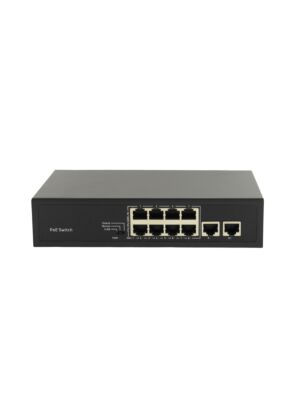 SWPOE182 POE PNI preklopnik s 8 POE portova i 2 porta od 100 Mbps
