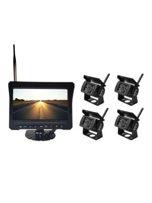 PNI TRK506 bežični videonadzorni komplet za kamionski DVR s LCD monitorom i 4 kamere