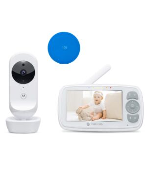 Motorola VM34 Video Baby Monitor paket sa zaslonom od 4,3 inča + Sticky Pad Blue