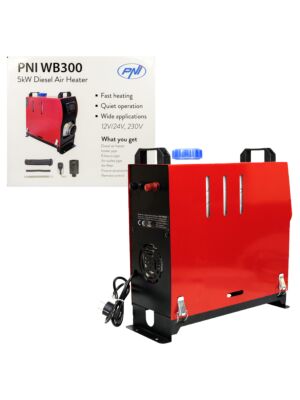 Stacionarni sustav grijanja automobila PNI WB300 Diesel 5kW 12V/24V, 230V, 10 sirocou razina snage