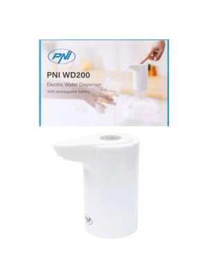 Električna pumpa za PNI WD200 bocu za vodu USB-C punjenje, baterija od 800 mAh