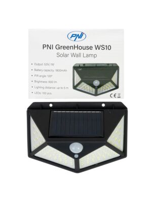 LED solarna svjetiljka PNI GreenHouse