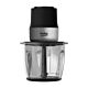 Beko mini sjeckalica CHG81442BX, 1l, 400W, 3800 o/min, 2 koraka, 2 inox noža, crna/inox