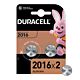 Duracell specijalizirane litijske CR2016N baterije, 2 kom