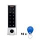 Package PNI DK350 Access Control Keyboard s Wi-Fi Tuya aplikacijom i 10bc oznakom TEM01 125 KHz 64 bit