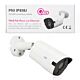 Kamera za video nadzor PNI IP818J, POE, bullet 8MP, crno svjetlo, objektiv 2.8mm, za vanjsku upotrebu, bijela