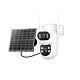IP974S GSM 4G AOV video nadzorna kamera, PTZ, dvostruki objektiv 2MP + 2MP, 8W solarni panel, blok baterija od 7800mAh