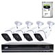 PNI House PTZ1300 Full HD AHD komplet za video nadzor - NVR i 4 vanjske kamere 2MP full HD 1080P s HDD-om 1Tb uključujući