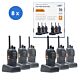 Komplet od 6 prijenosnih radio stanica PNI PMR R40 PRO